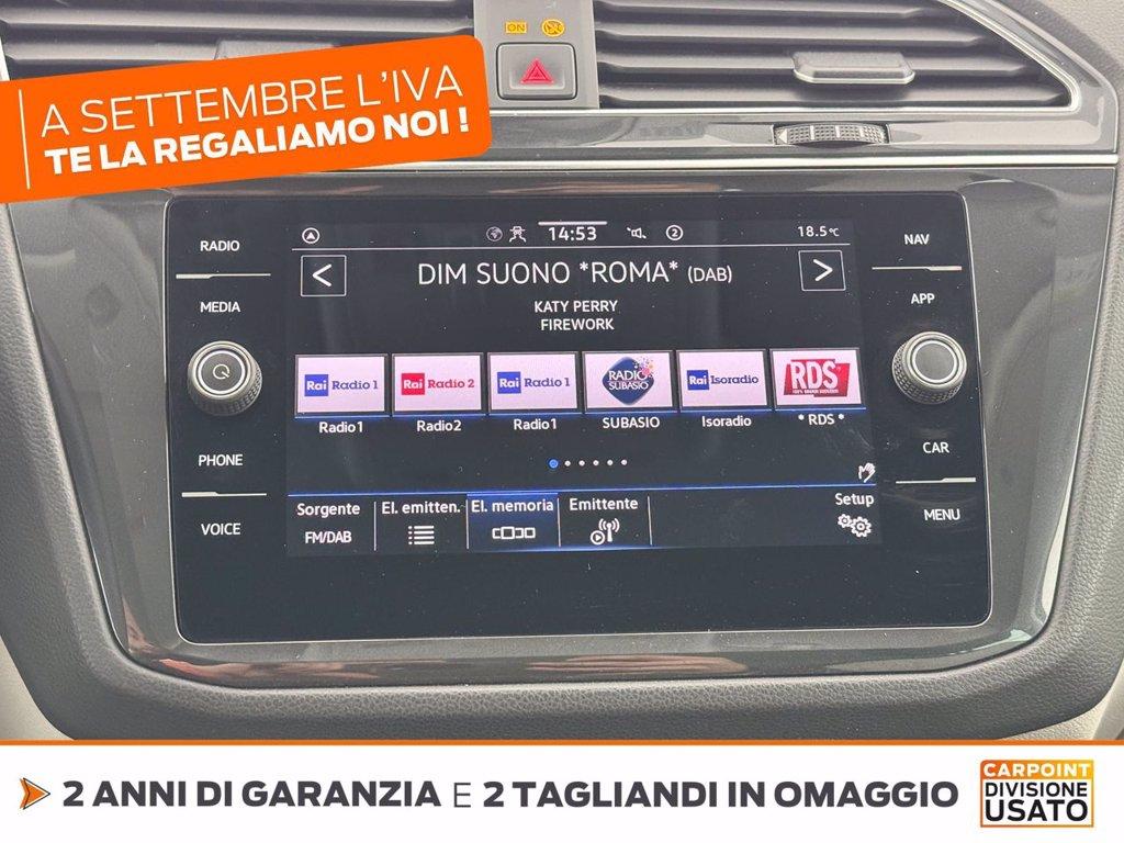 VOLKSWAGEN Tiguan 2.0 tdi elegance 150cv dsg del 2021