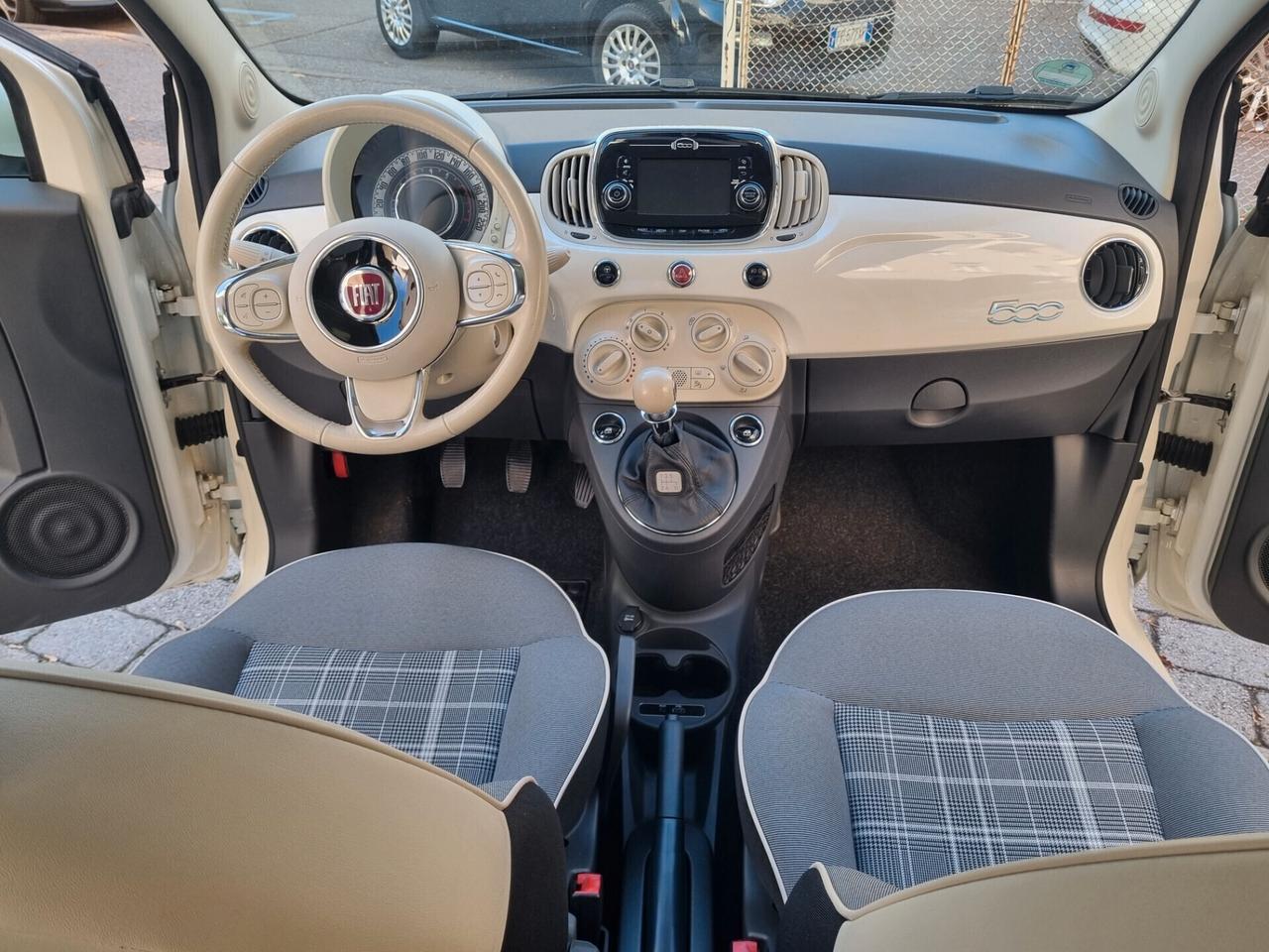 Fiat 500 1.2 Lounge anno2016 km59000 neopat