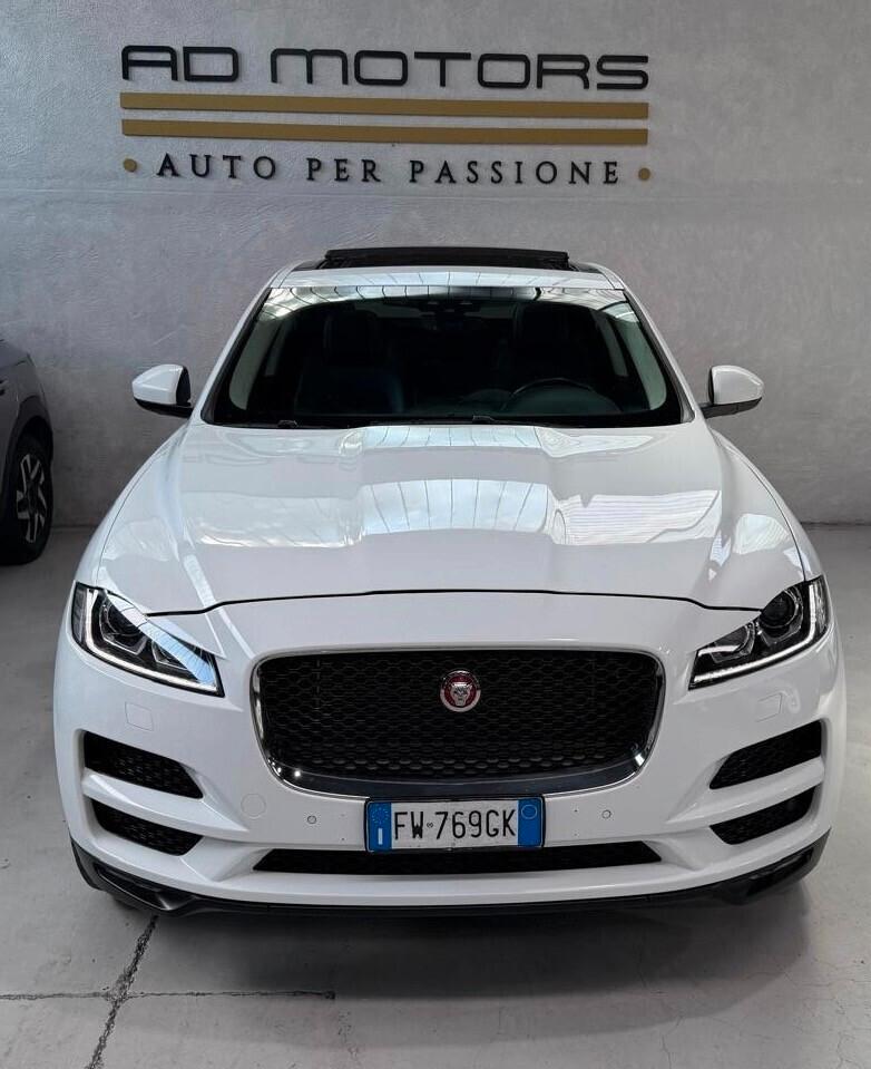 Jaguar F-Pace R-Dynamic GancioTraino Tetto Benzina