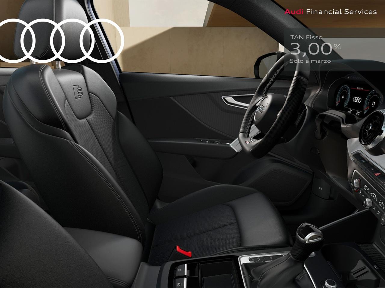 Audi Q2 40 2.0 tfsi identity black quattro s-tronic