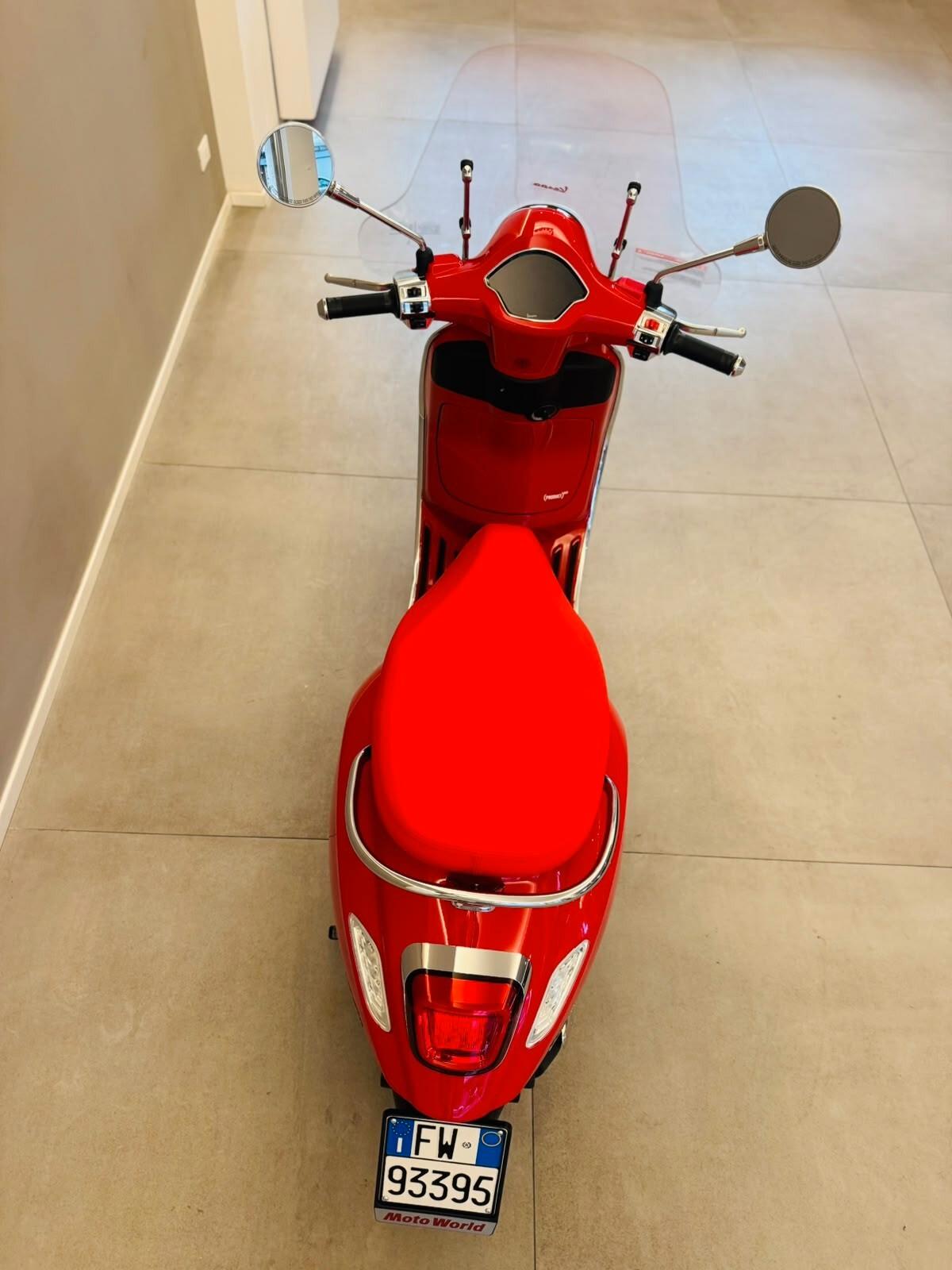 PIAGGIO VESPA 80° ANNIVERSARY 125 PRIMAVERA RED 3V ABS 124CC **NUOVA**KM 0