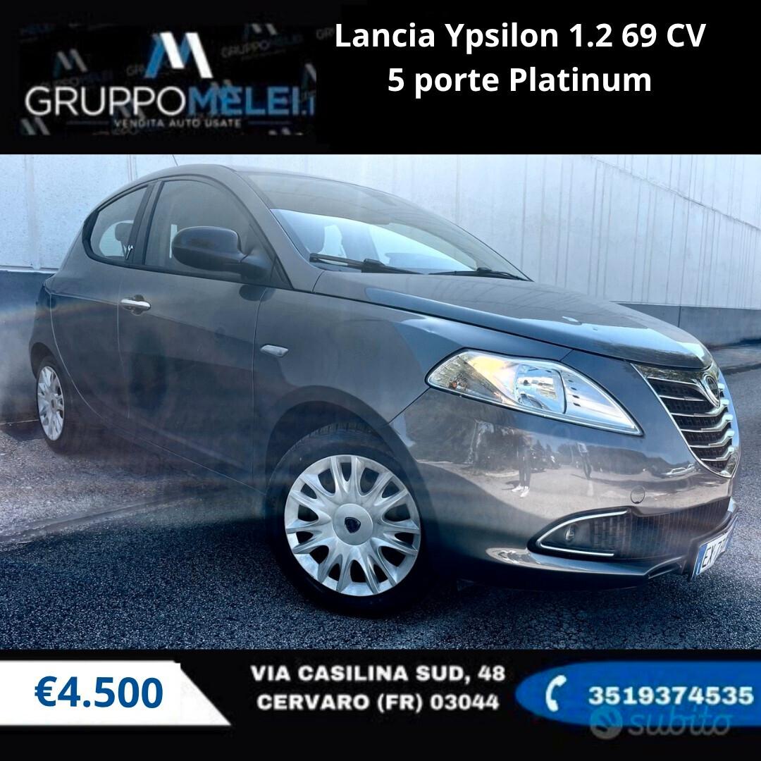 Lancia Ypsilon 1.2 69 CV 5 porte Platinum
