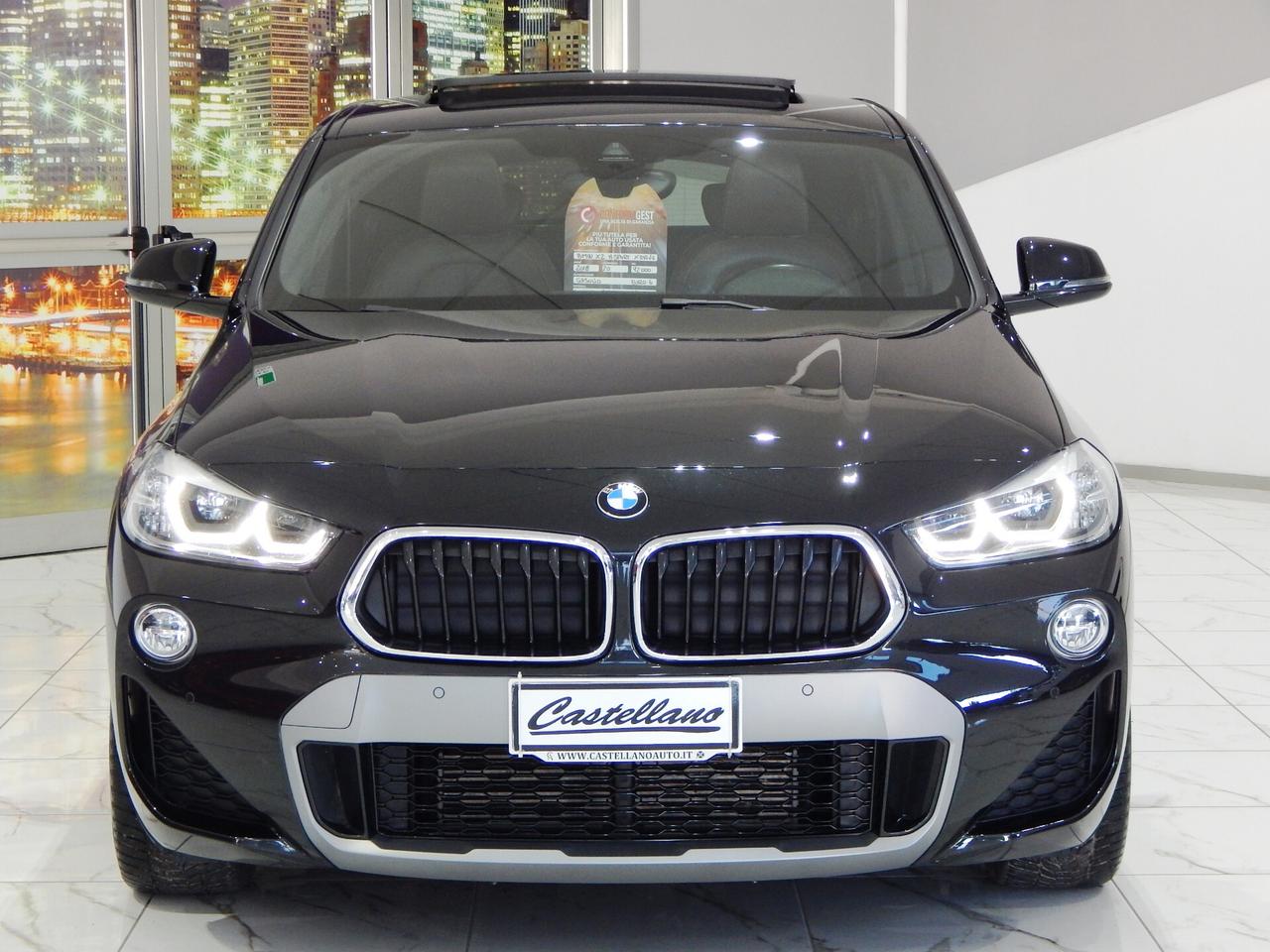 BMW X2 xdrive20d Msport X Aut. TETTO-NAVI-PELLE-PARK-LED