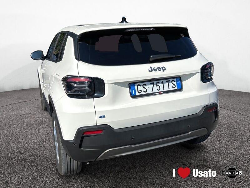 Jeep Avenger Bev My23 Longitude 100% Elettrica