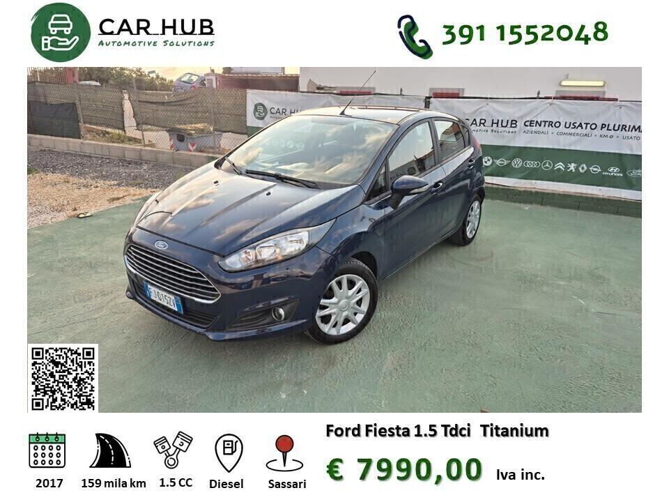 Ford Fiesta 1.5 TDCi 75CV 5 porte Titanium