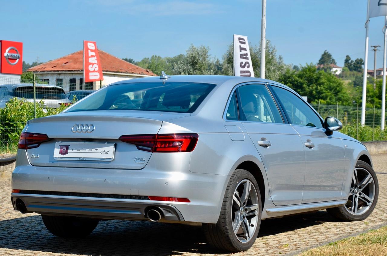 AUDI A4 40 2.0 TFSI ULTRA MILD HYBRID S LINE 190cv S-TRONIC, ECCELLENTI CONDIZIONI, EURO 6C, UFF ITALIANA, MATRIX, RETROCAMERA, PERMUTE