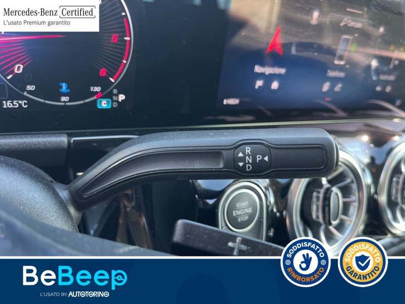 Mercedes-Benz Classe B B 180 D PROGRESSIVE ADVANCED PLUS AUTO