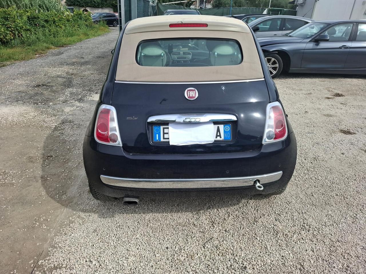 FIAT 500 C CABRIO INCIDENTATA AUTOMATICA