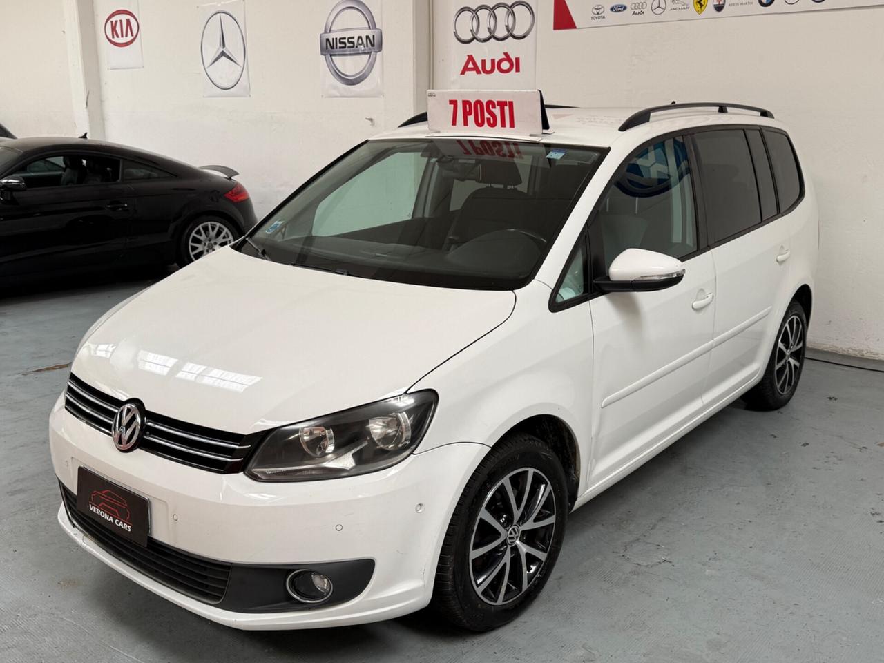 Volkswagen Touran 1.6 TDI 7posti con gancio traino
