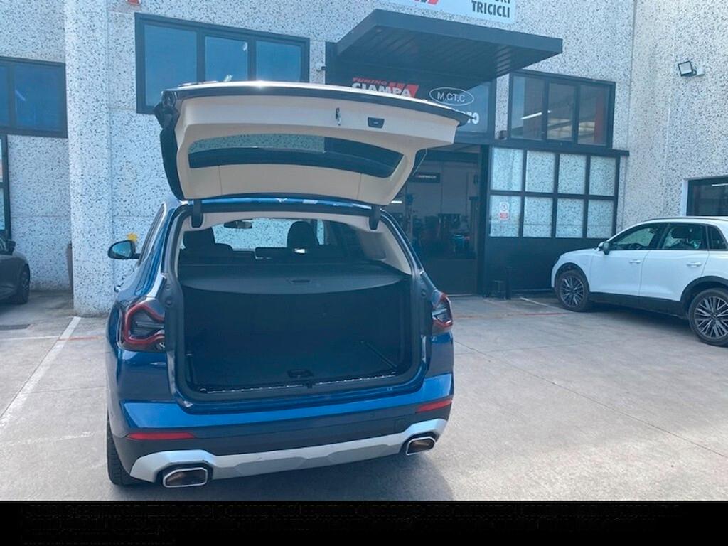 BMW X3 20D 190CV STEPTRONIC 48V X-DRIVE BUSINESS ADVANTAGE ( FARI LED - PELLE - CRUISE - CLIMA TRIZONA - NAVI - MIRROR - PARK ASSISTANT - TELECAMERA POST. )