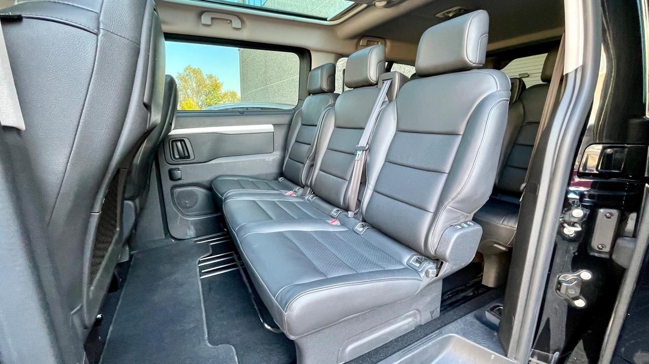 PEUGEOT TRAVELLER 2.0 BLUEHDI LONG BUSINESS VIP 177CV - OTTO POSTI, SEDILI IN PELLE ELETTRICI RISCADABILI, TETTO