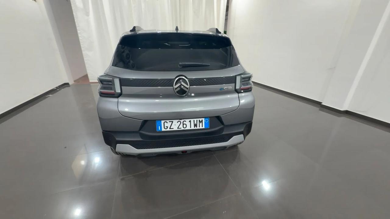 Citroen C3 e-C3 motore elettrico 113 CV Max