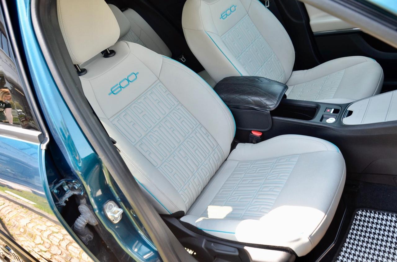 FIAT 600 1.2 MILD HYBRID LA PRIMA 101cv AUTO, UFF ITALIANA, SERVICE FIAT, EURO 6E, FARI LED, RETROCAMERA, SEDILI MASSAGGIANTI, PERMUTE