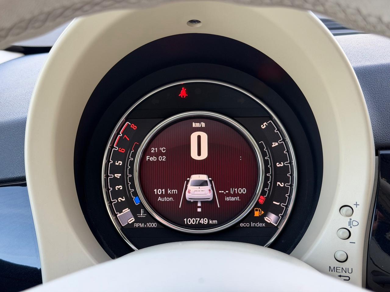 Fiat 500 1.2 Lounge 69cv TETTO