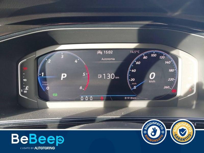 Volkswagen T-Roc 2.0 TDI R-LINE 150CV DSG