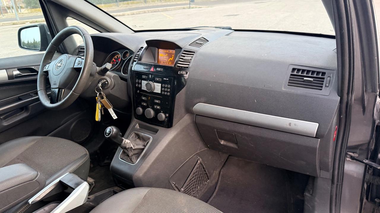 Opel Zafira GPL/benzina 7 posti