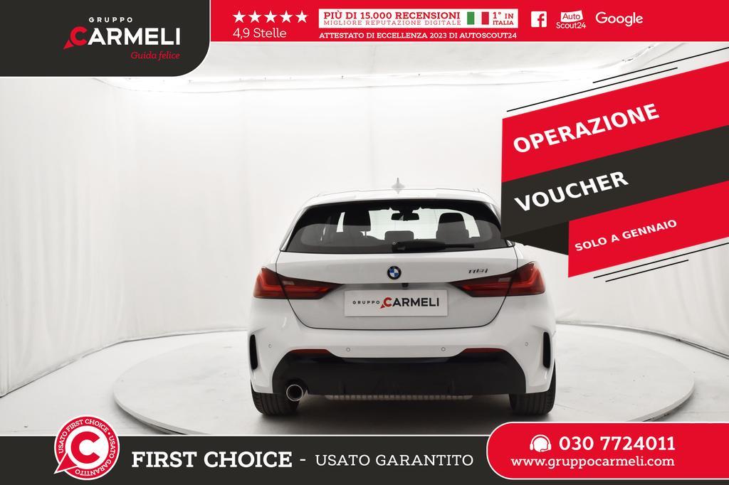 BMW Serie 1 5 Porte BZ Msport CAMBIO AUTO,CERCHI 17,NAVI,LED,SENSORI