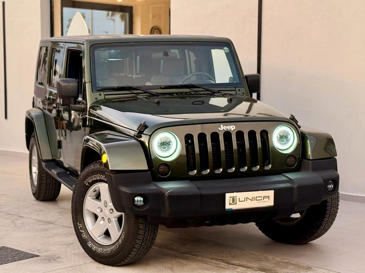 Jeep Wrangler Unlimited 2.8 CRD 177 CV Sahara MANUALE MY08 FULL LED CAMERA