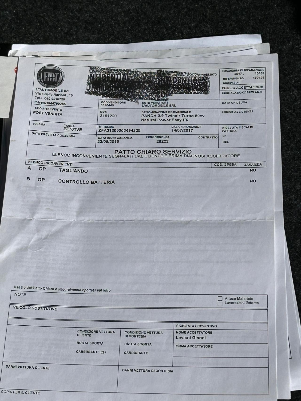 Fiat Panda 0.9 TwinAir Turbo Natural Power Easy