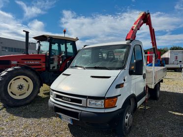 Iveco Daily 35s12 2.3 Cassonato con GRU Fassi