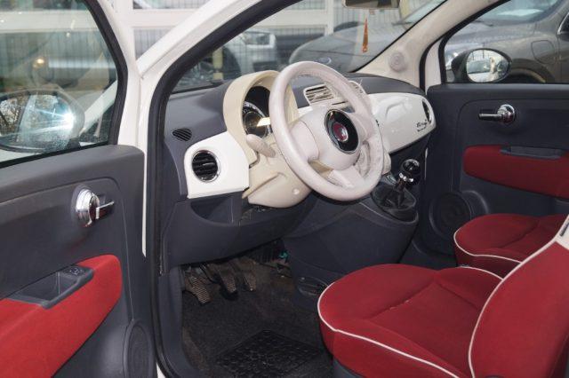 FIAT 500C C 1.2 Lounge TETTO IN TELA ROSSA