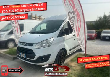 Ford Transit Custom 270 2.0 TDCi 130 PC Furgone Titanium
