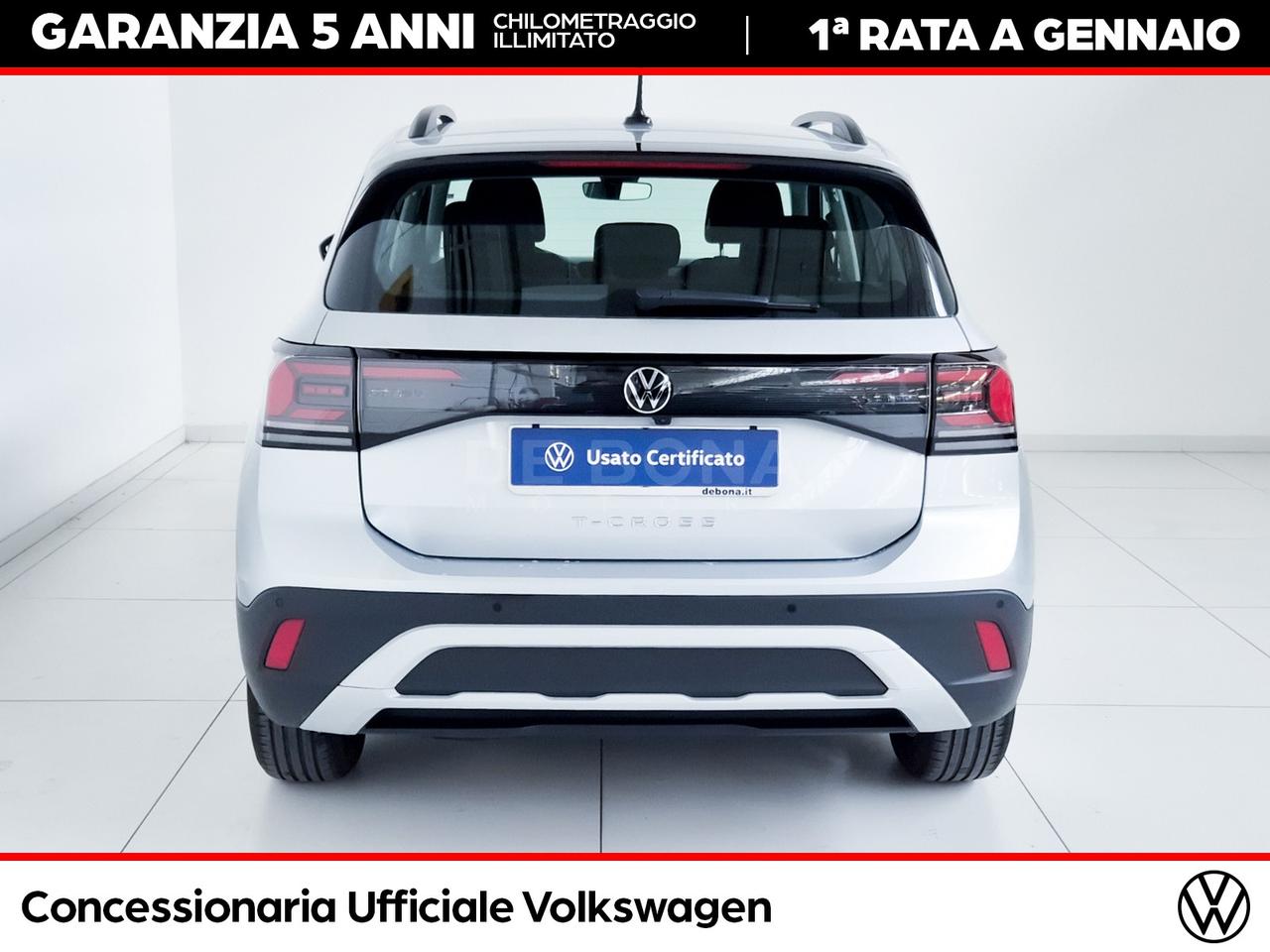 Volkswagen T-Cross 1.0 tsi life 95cv