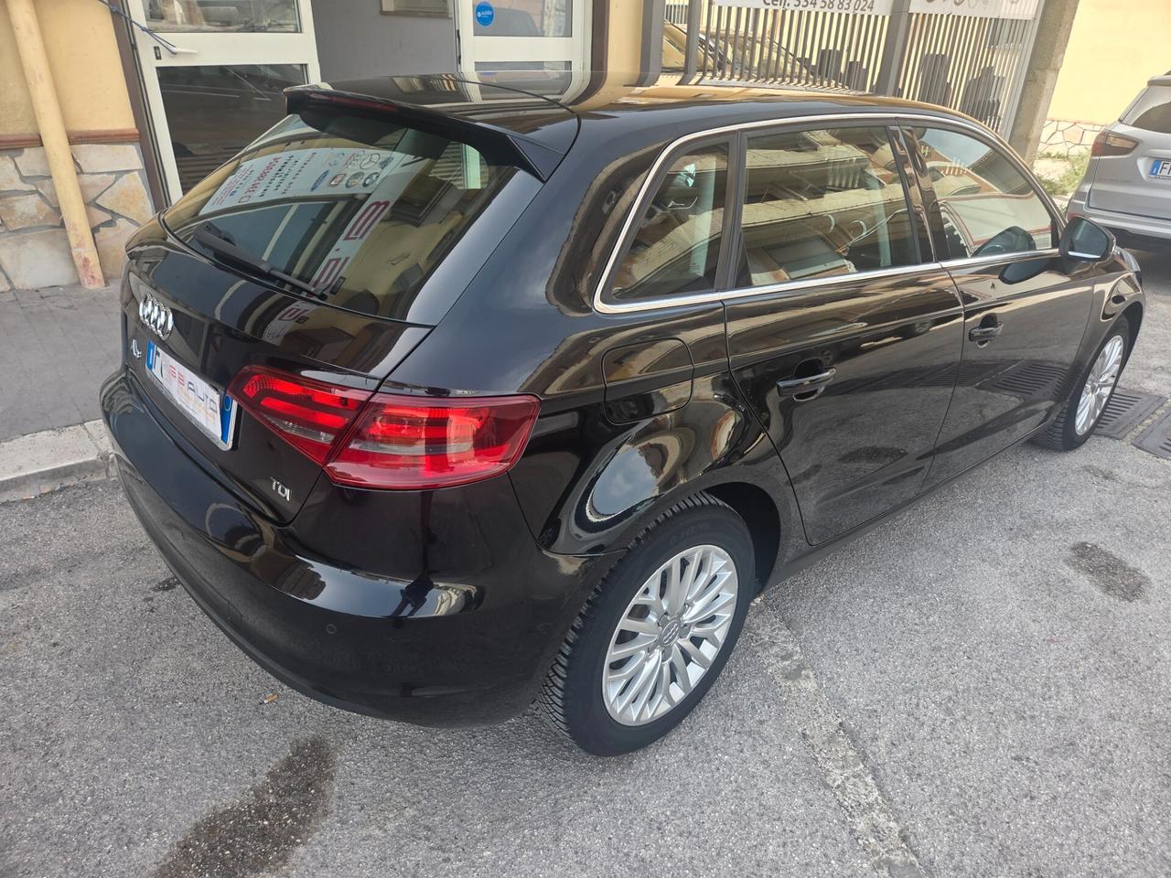 AUDI A3 ANNO 2016 PELLE SENS 1.6 TDI 110 CV KM CERTIFIC