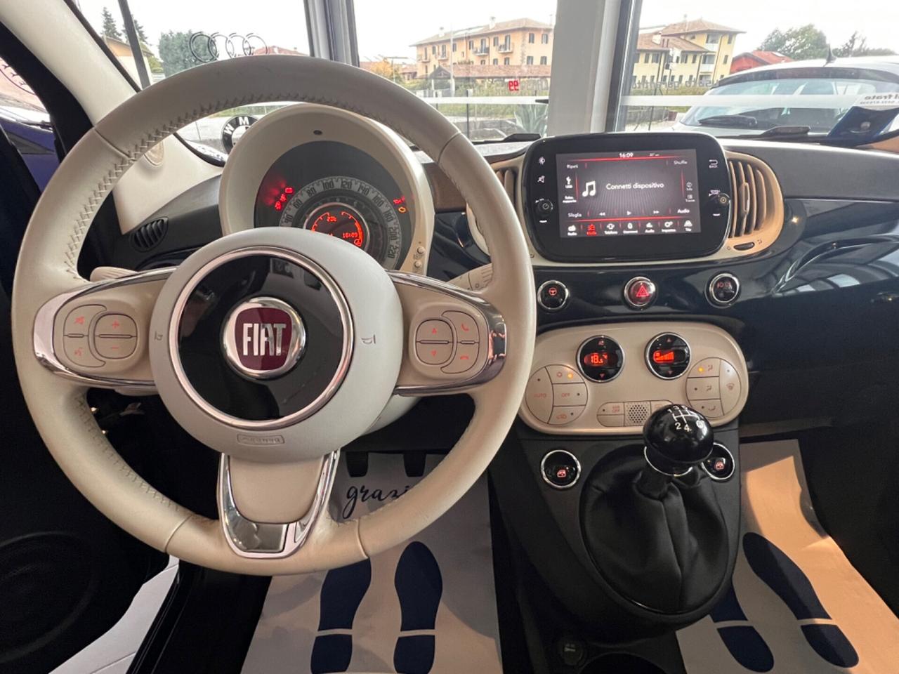 Fiat 500 1.2 Lounge BLU RIVA PARI AL NUOVO