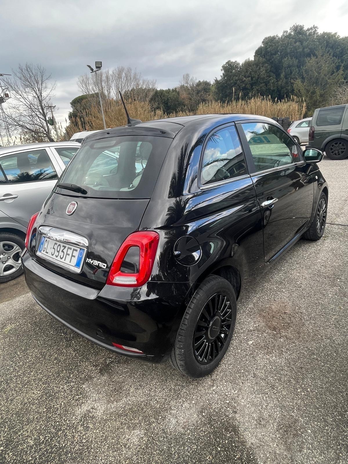 Fiat 500 HIBRID DOLCEVITA NEO PATENTATI TETTO PANORAMICO APPLE CAR PLAY BLUETOOTH CRUISE FULL LED