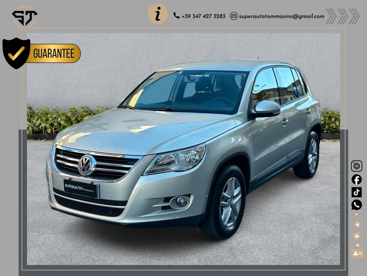 Volkswagen Tiguan 1.4 TSI Trasportabile in Italia