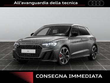 Audi A1 sportback 40 2.0 tfsi 207cv identity black s tronic