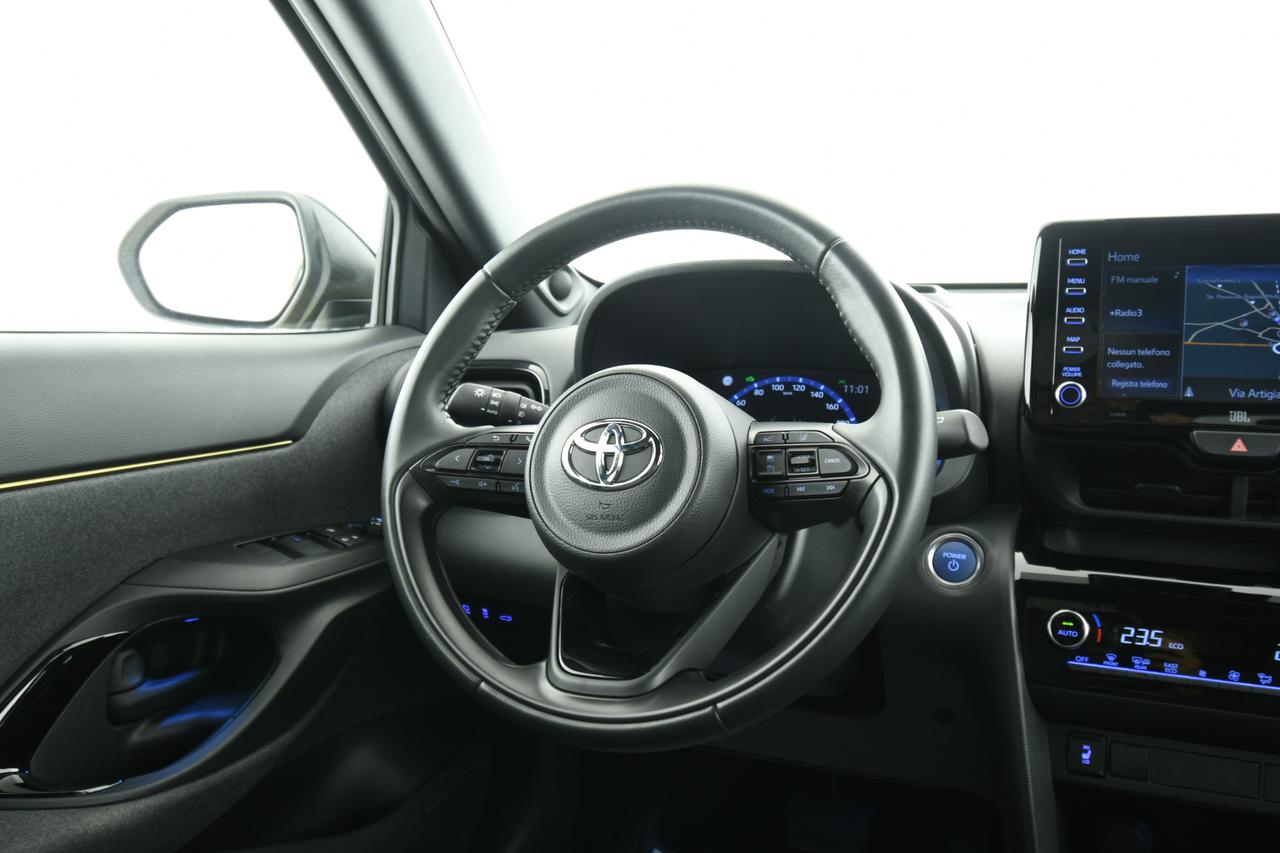 TOYOTA Yaris Cross 1.5h Premiere fwd 116cv e-cvt NEOPATENTATI+CAMERA 36O°+HEAD UP