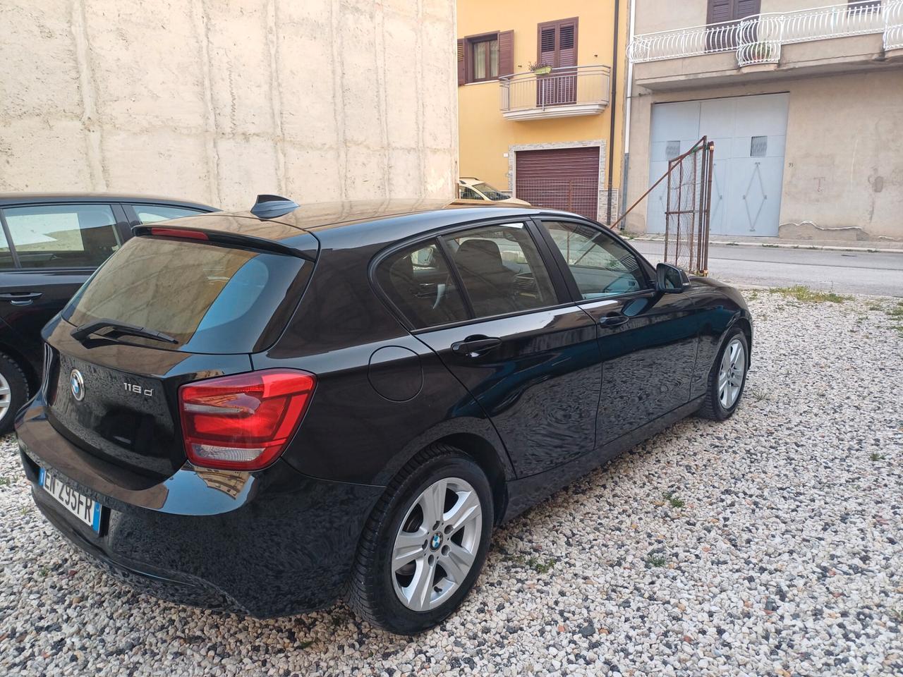 Bmw 118 118d cat 5 porte Futura DPF