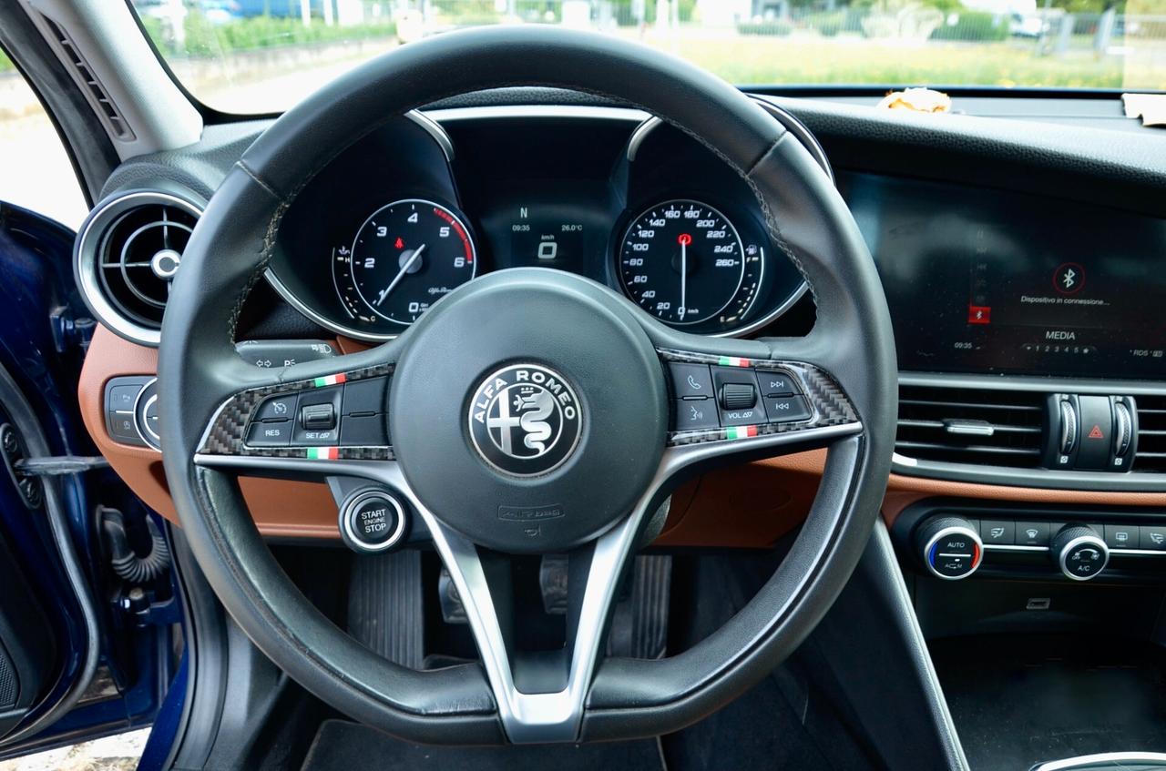 ALFA ROMEO GIULIA 2.2 T GIULIA 150cv MANUALE, EURO 6B, UFF ITALIANA, RETROCAMERA, NAVI, PERMUTE
