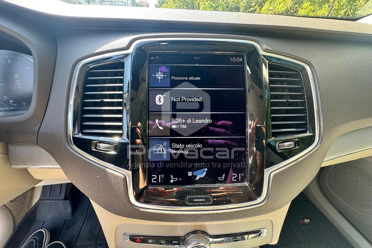 VOLVO XC90 D5 AWD Geartronic 7 posti Momentum