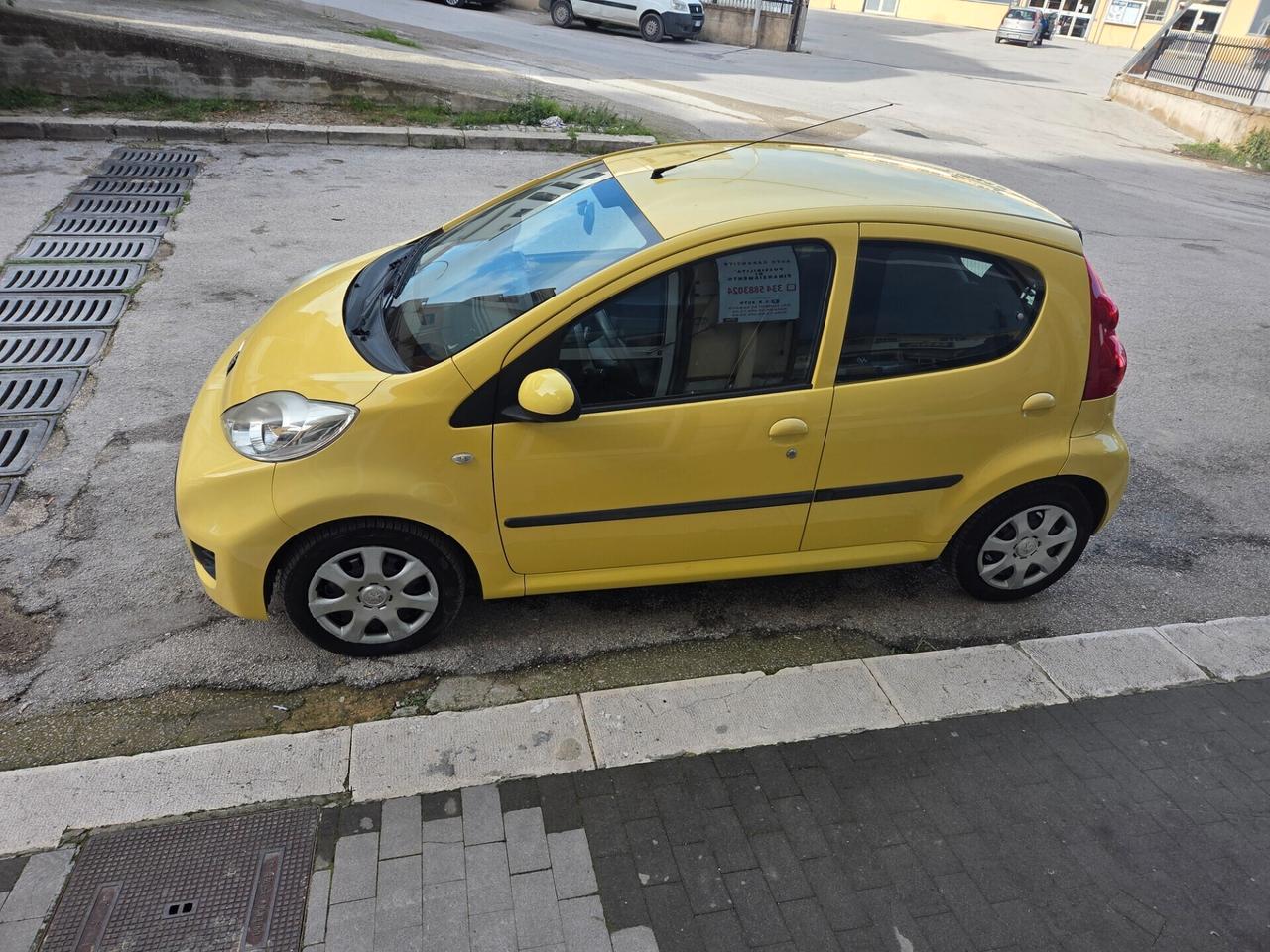 PEUGEOT 107 ANNO 2009 5PORTE SOLI KM 78000 CERTIF