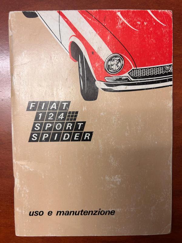 Fiat 124 Sport Spider 2.0 Modello America ASI