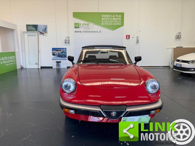 ALFA ROMEO Spider 1.6 PINNINFARINA, AUTO D'EPOCA, KM CERT.