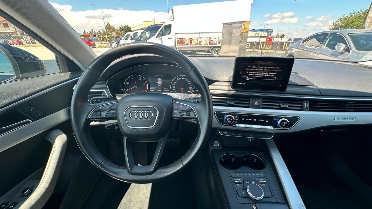 Audi A4 Avant 2.0 TDI 190 CV quattro S tronic Business Sport KM CERTIFICATI