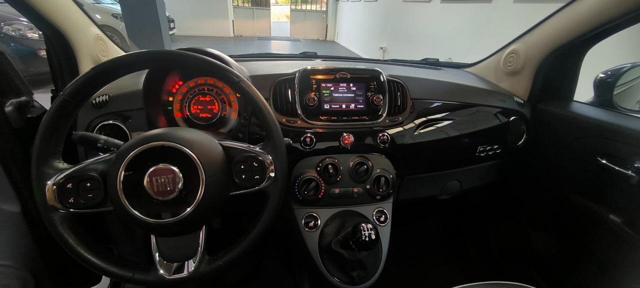 Fiat 500 1.2 lounge unipro km34mila ok neopatentati