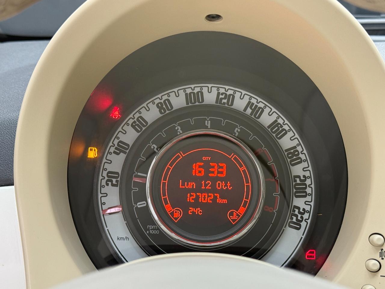 Fiat 500 1.2 Lounge Bianco perla