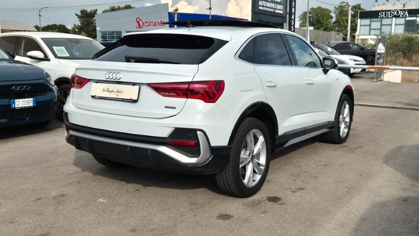 Audi Q3 SPB 40 TDI quattro S tronic line (TETTO APRIBILE) - 2020