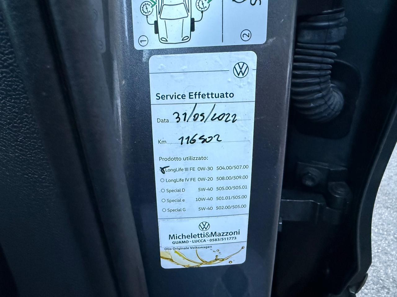 Volkswagen Tiguan 1.6 TDI 115 CV