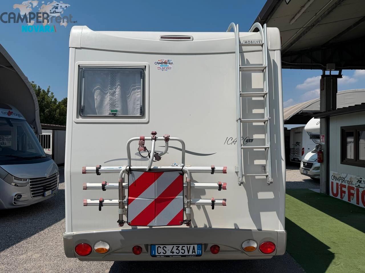 Mobilvetta ICARO S6 MANSARDATO COMPATTO 6 POSTI LETTO