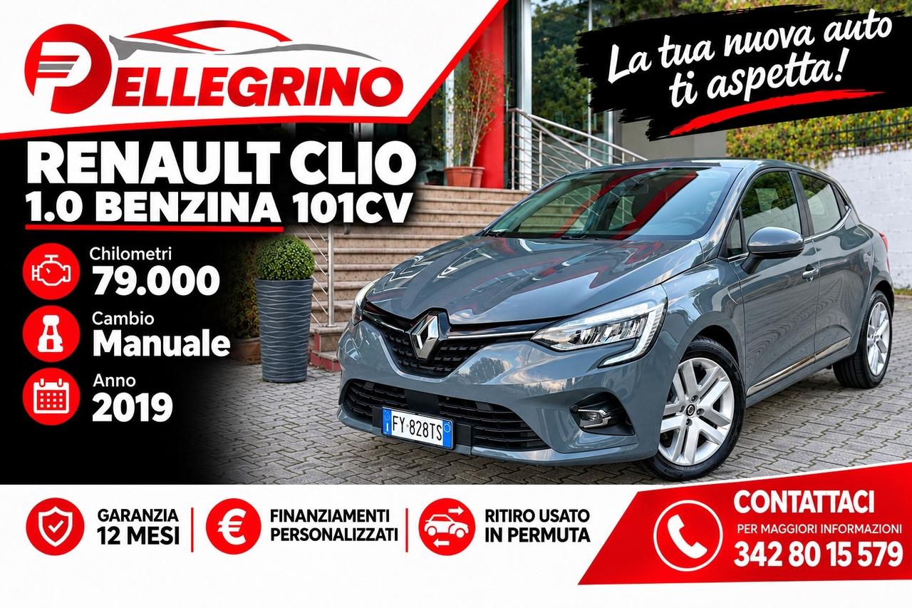 Renault Clio TCe 100 CV 5 porte Intens