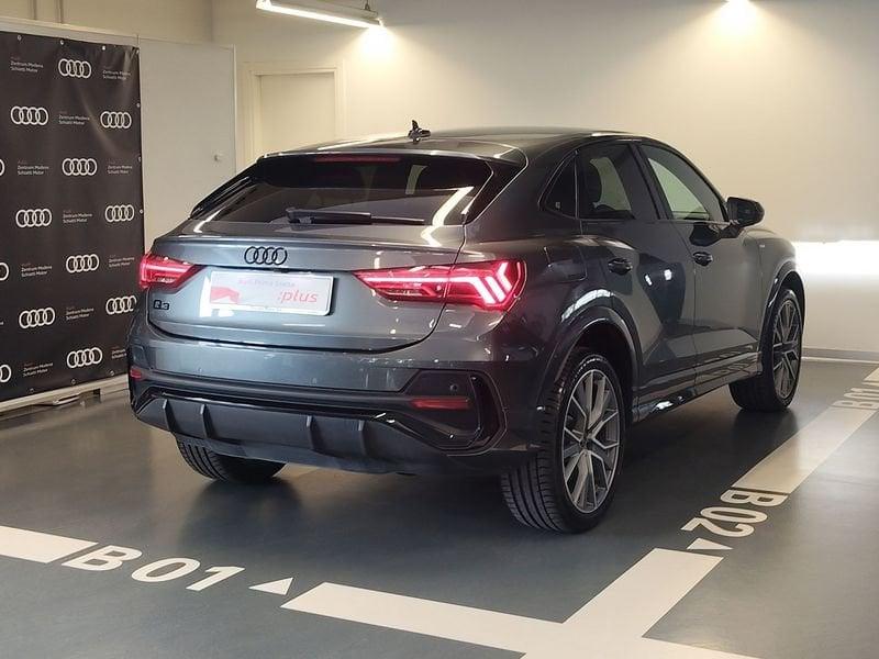 Audi Q3 Q3 Sportback 45 1.4 tfsi e Identity Black s-tronic