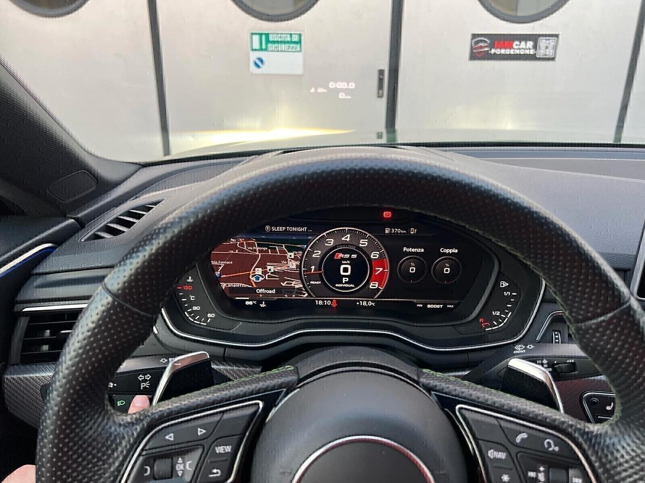 Audi RS5 SPORTBACK EXCLUSIVE PACK 450CV