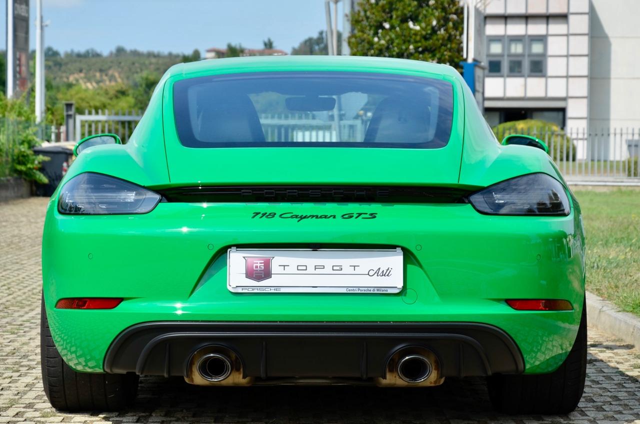 PORSCHE CAYMAN 4.0 GTS pdk 400cv, SCARICO, EURO 6D, TAGLIANDI UFFICIALI POSCHE, PERMUTE