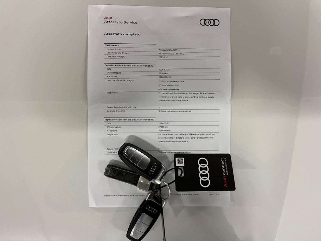 Audi A3 SPB 30 TFSI S tronic line edition